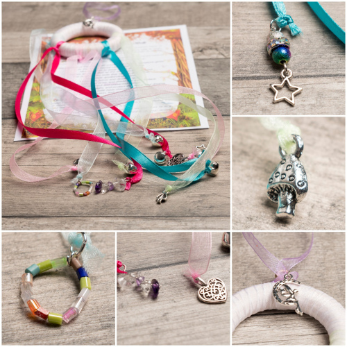 Beltane FAIRY BELLS. Witches Protection Amulet with Activation Chant